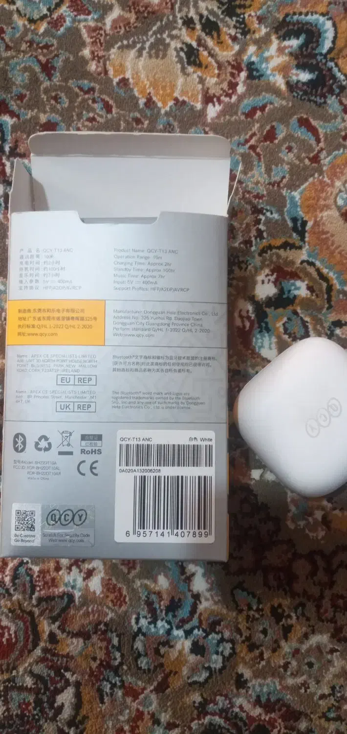 ایرپاد هدفون بلوتوثی  لمسی برند  QYC  نو|لوازم جانبی موبایل و تبلت|مهاباد (آذربایجان غربی), |دیوار