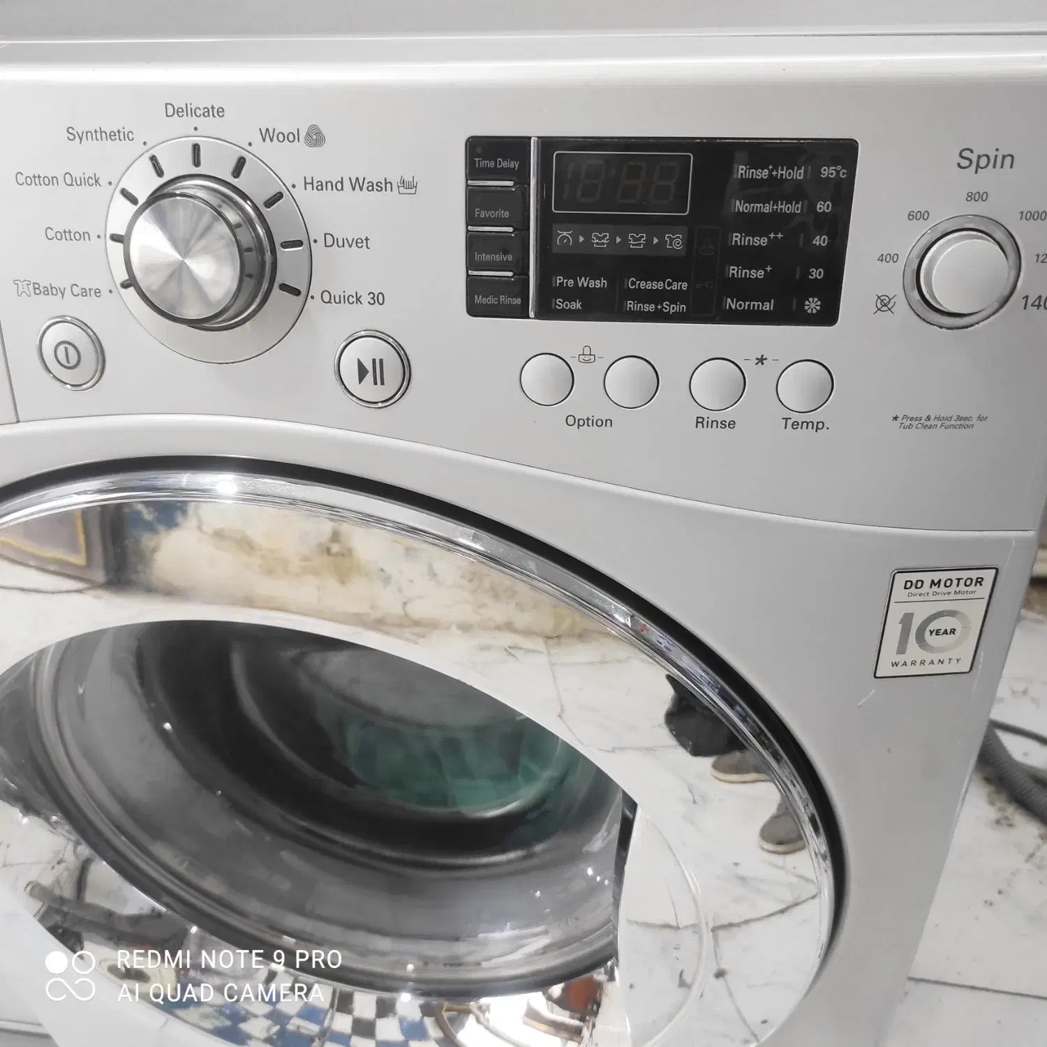 لباسشویی ال ی 8 کیلو ..|ماشین لباسشویی و خشک‌کن لباس|قرچک, داوود آباد|دیوار