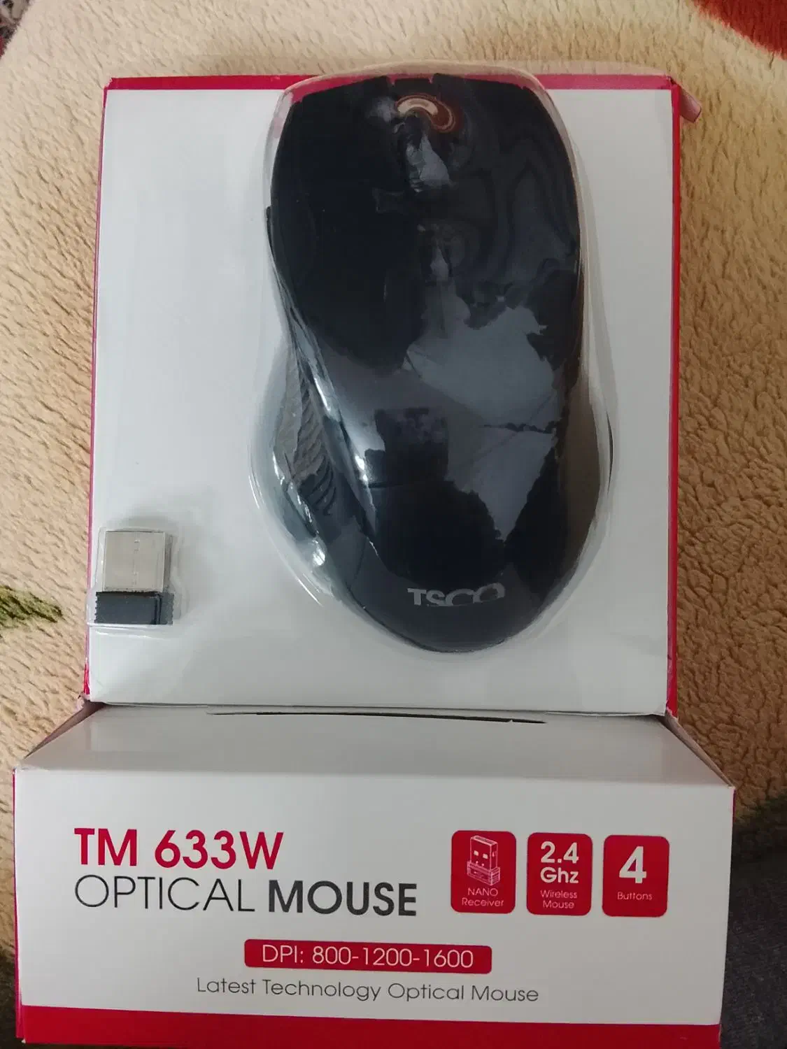 موس بی سیم تسکو ۴۰۰|قطعات و لوازم جانبی رایانه|اصفهان, قائمیه|دیوار