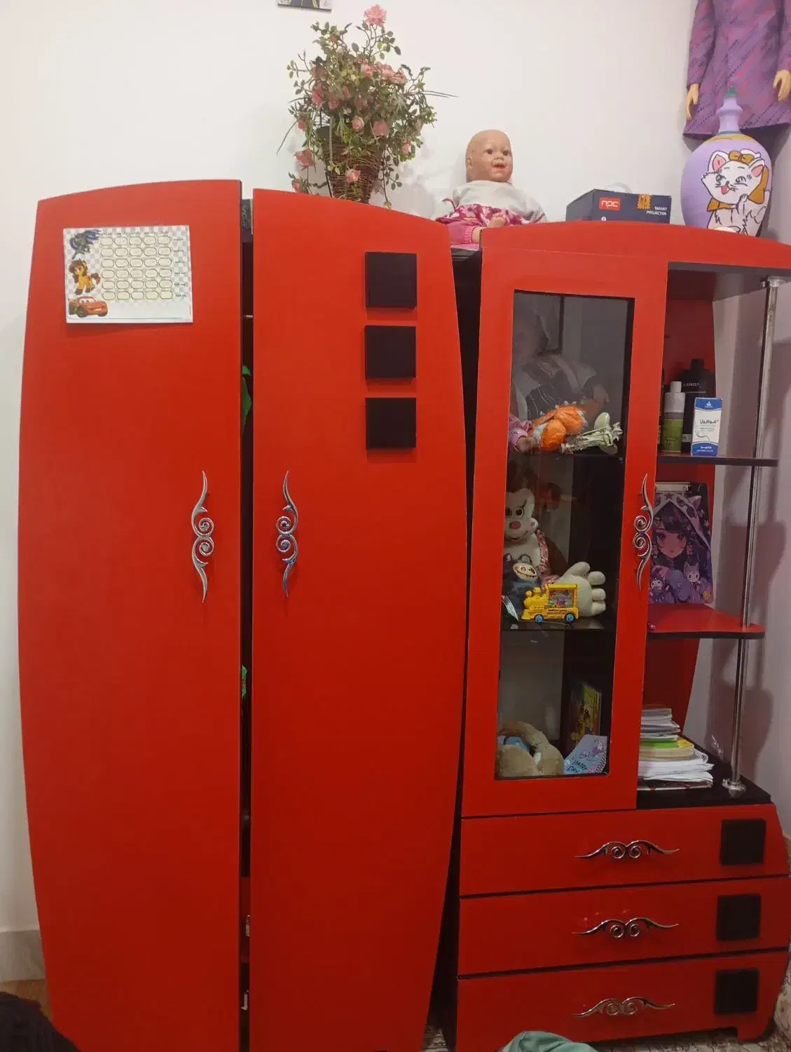 کمد بچه|جاکفشی، کمد، دراور|قم, عمار یاسر|دیوار