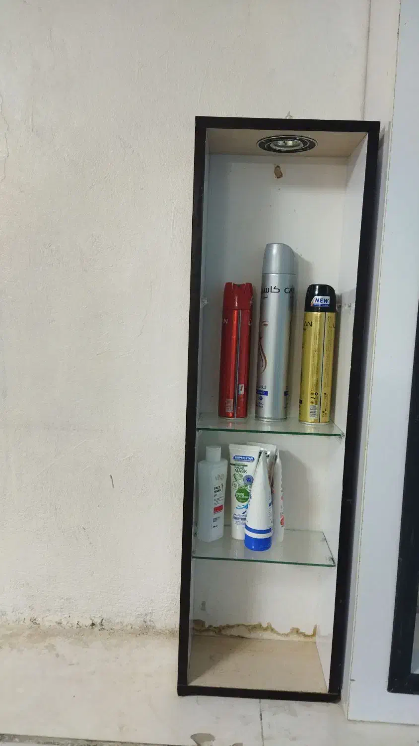 استند لاک لوازم آرایش|کتابخانه، شلف، قفسههای دیواری|کرمانشاه, |دیوار