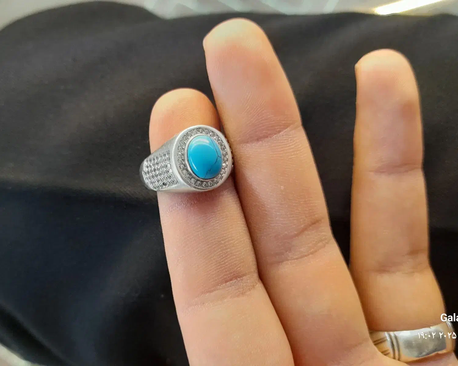 انگشتر فیروزه زیبا و خوش نما|جواهرات|قنوات, |دیوار