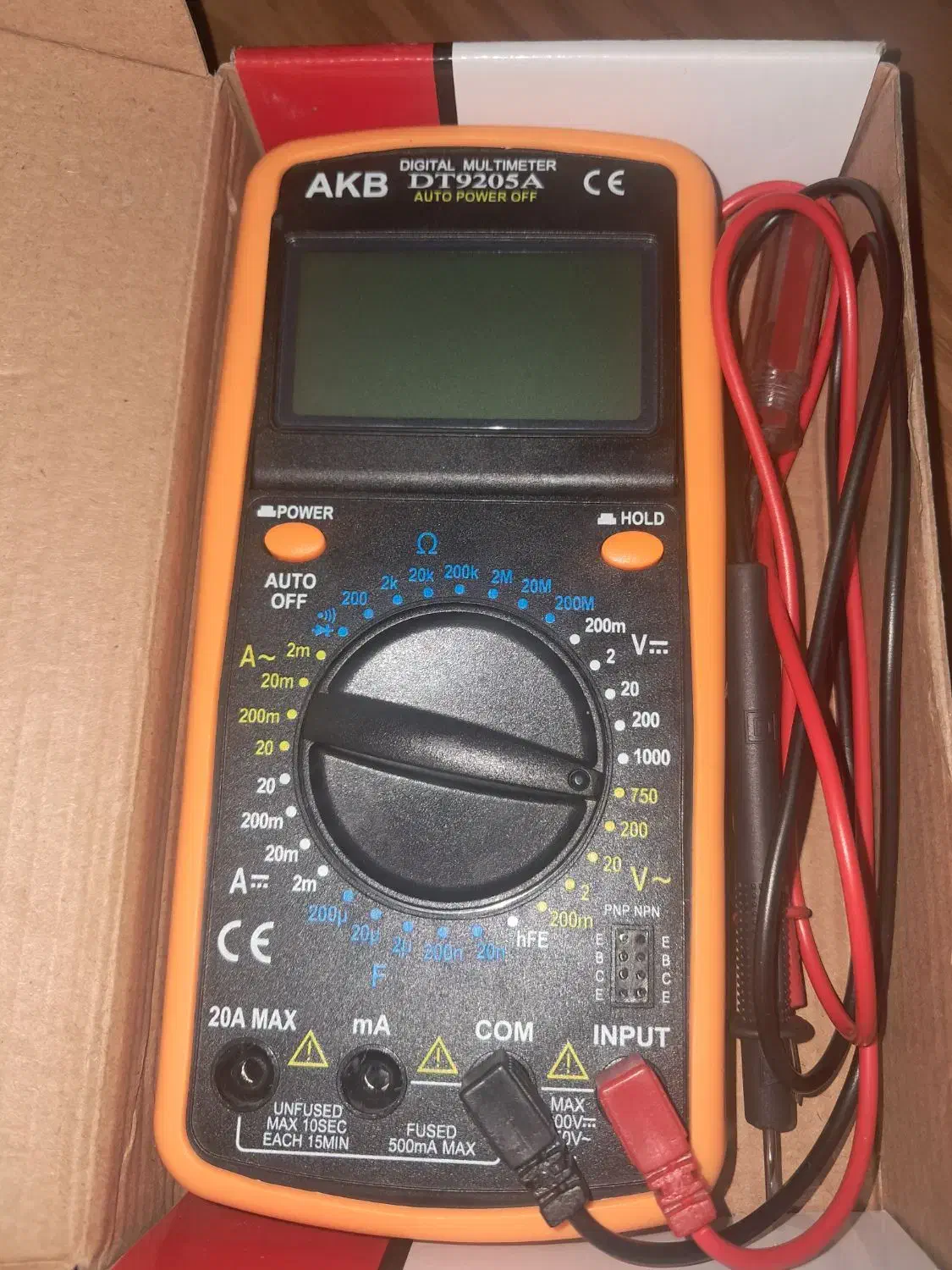 مولتی متر مدل DT9205A|ابزارآلات|مشهد, رستگار|دیوار