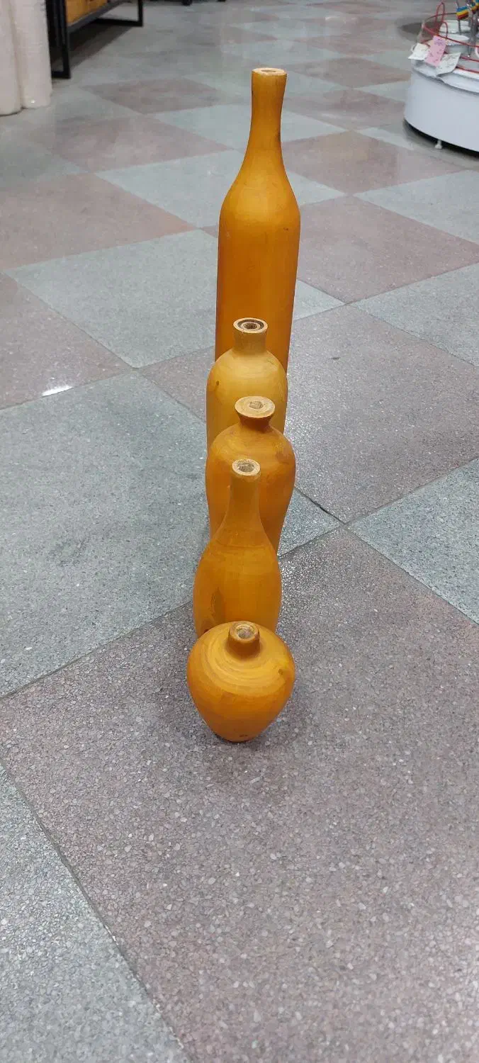 گلدان چوبی دکوراتیو|صنایع دستی و سایر لوازم تزئینی|هشتگرد, هشتگرد قدیم|دیوار