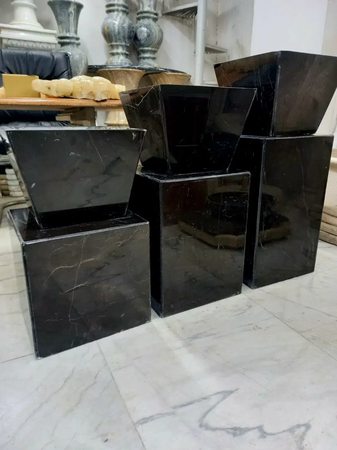 باکس و گلدان سنگی|صنایع دستی و سایر لوازم تزئینی|تهران, مطهری|دیوار