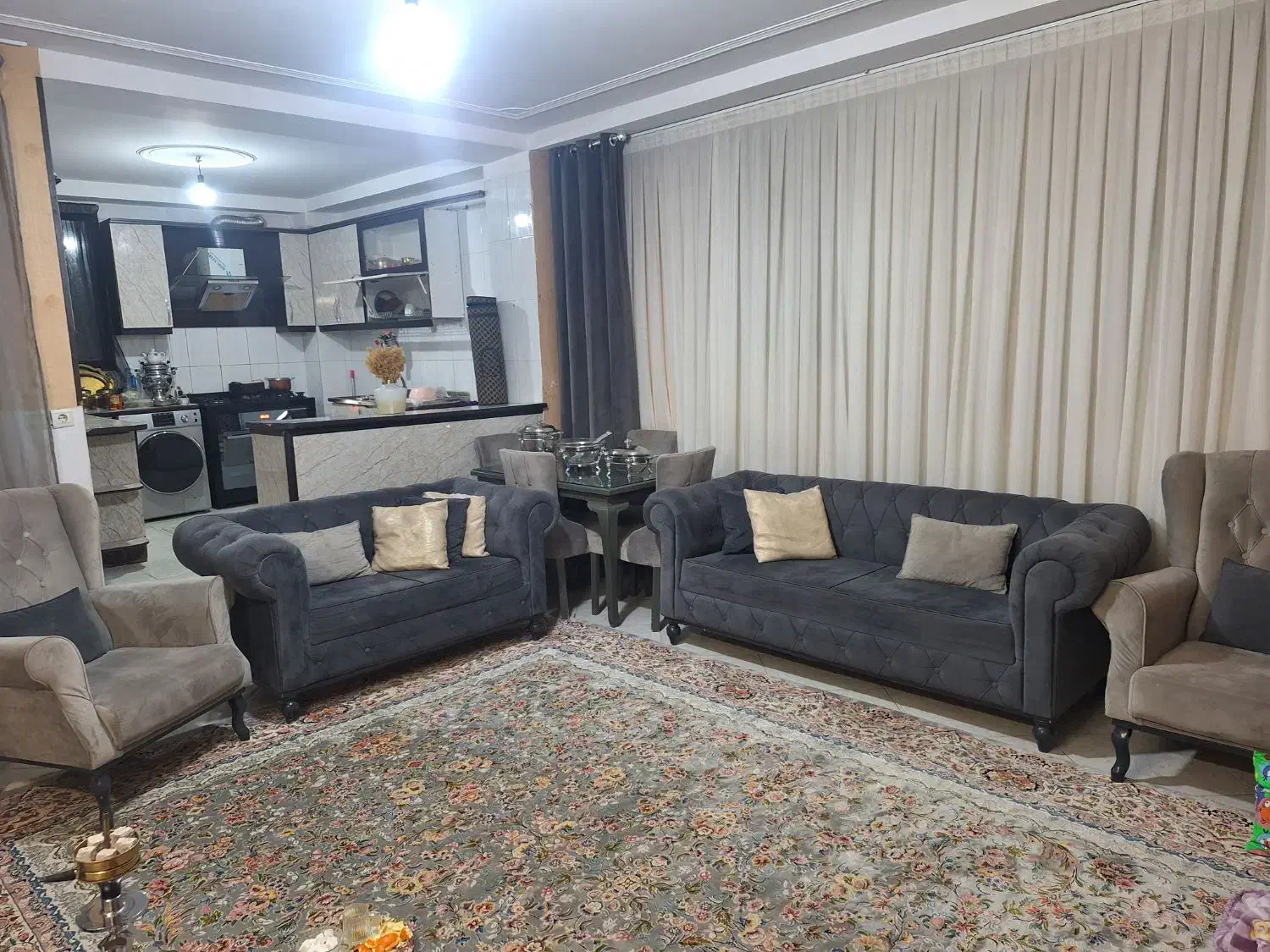 مبل هفت نفره|مبلمان خانگی و میز عسلی|دلیجان, |دیوار