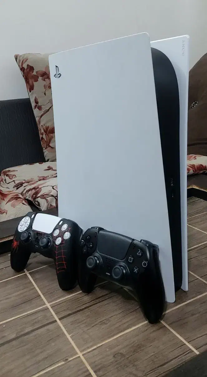ps5 Fat دیسک خور دو دسته درحد نو|کنسول، بازی ویدئویی و آنلاین|گلبهار, شهر جدید گلبهار|دیوار