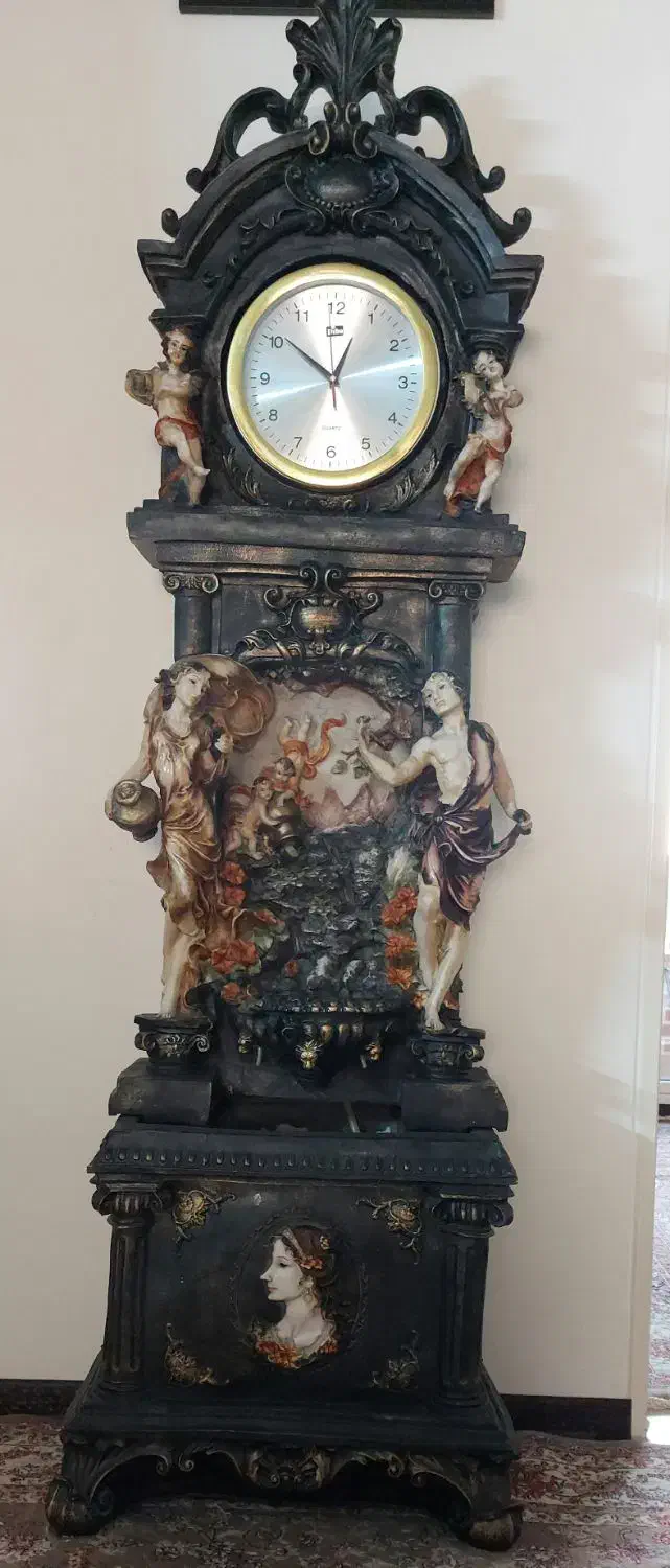 آبنما و ساعت ایستاده 2متری|صنایع دستی و سایر لوازم تزئینی|تهران, ابوذر|دیوار