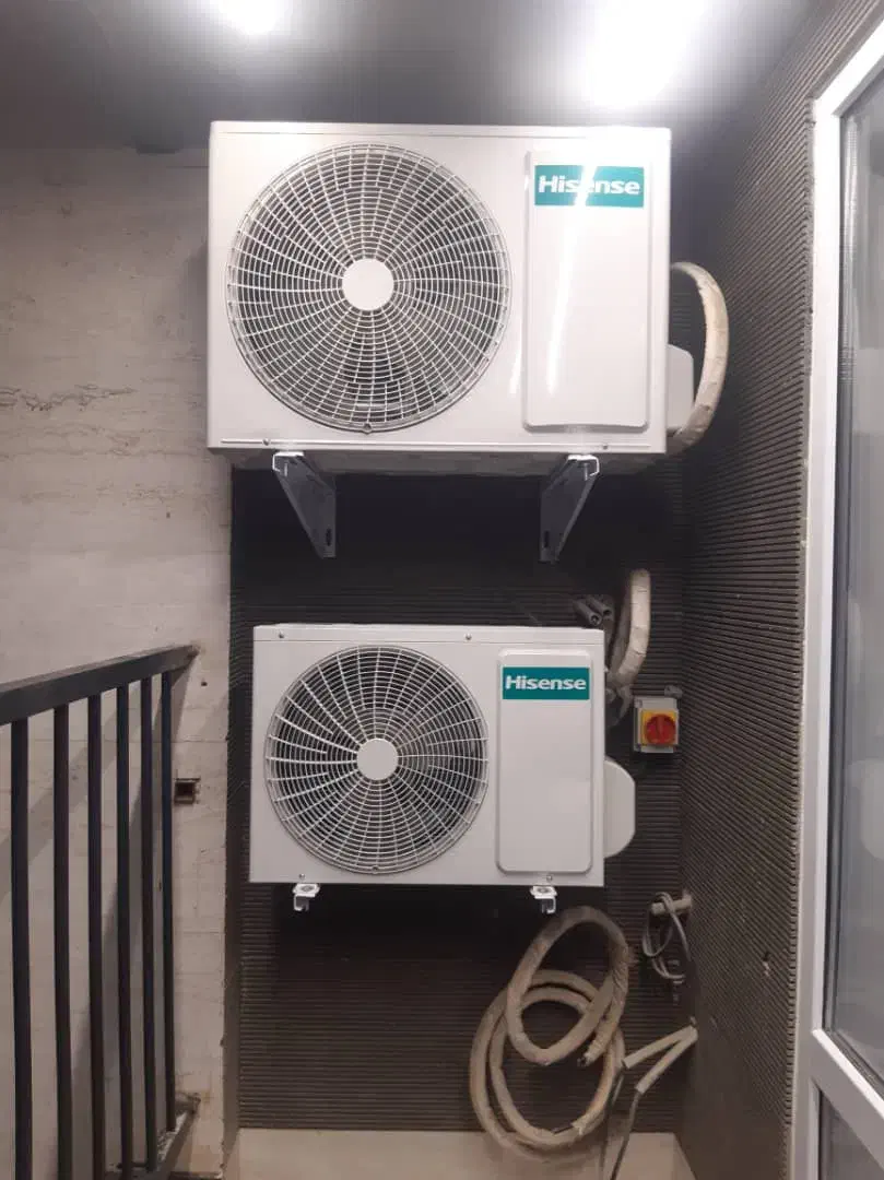 فروش و نصب اسپیلت ، شارژ و گاز و جابه جایی|کولر گازی و فنکوئل|شیراز, فرگاز|دیوار