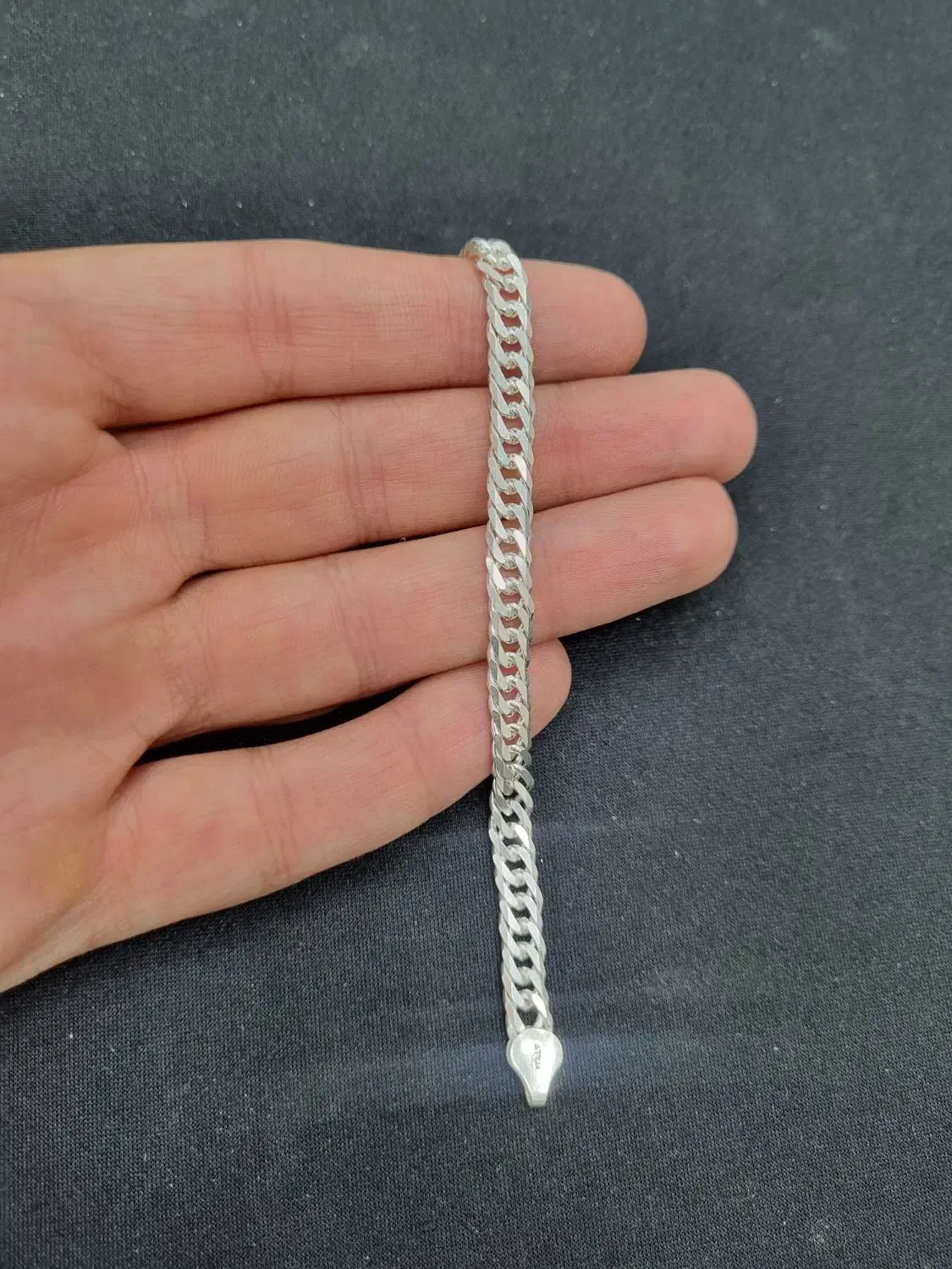 دستبند نقره مردانه ایتالیایی ITALY کارتیه دوبل|جواهرات|تهران, گیشا|دیوار