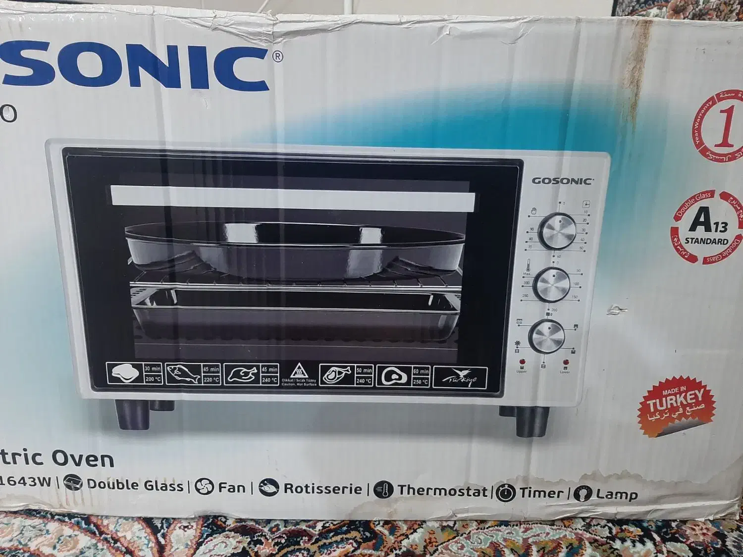 فر برقی|اجاق گاز و لوازم برقی پخت‌وپز|کرمانشاه, |دیوار