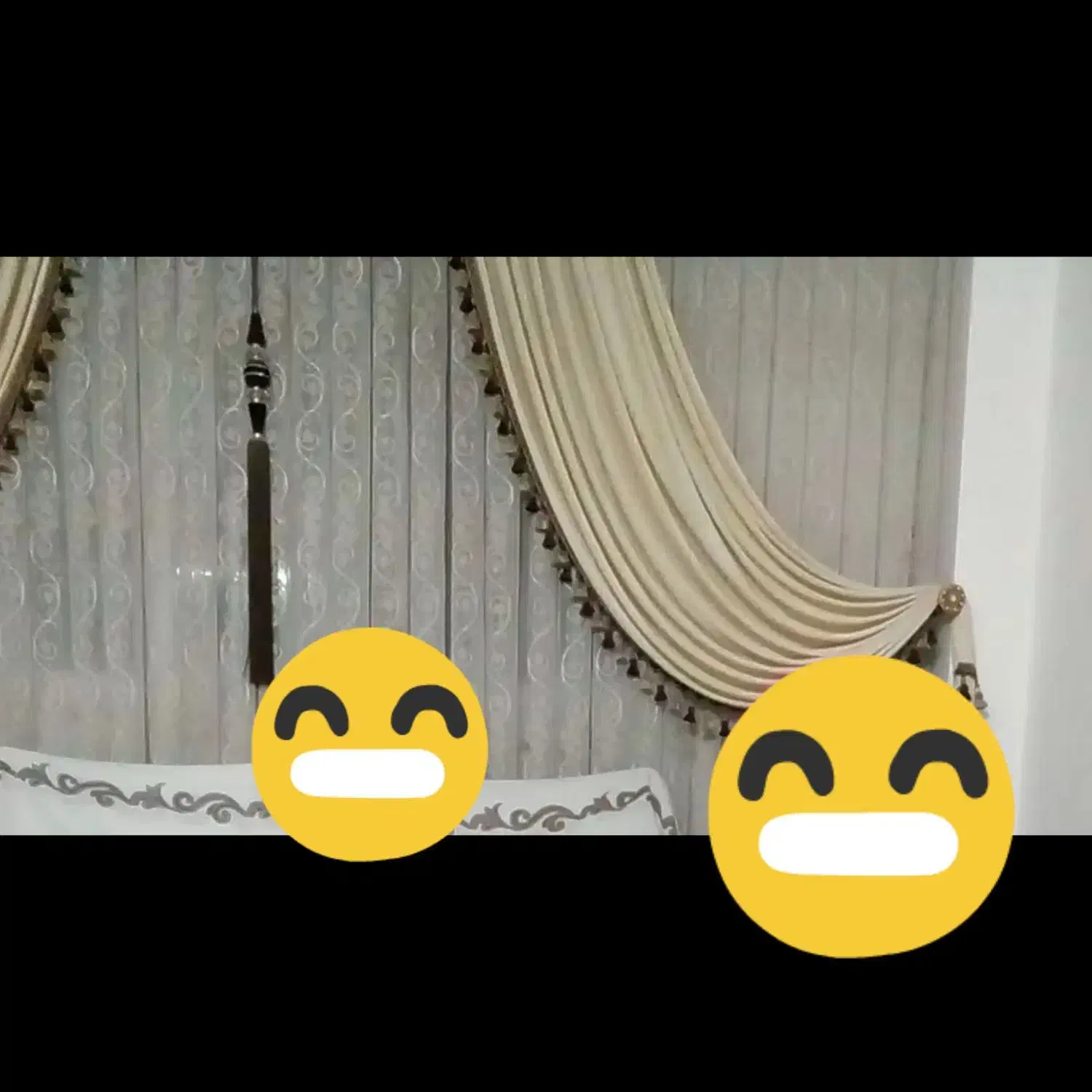 والن پرده جنس مخمل|پرده، رانر، رومیزی|قم, امامزاده ابراهیم|دیوار