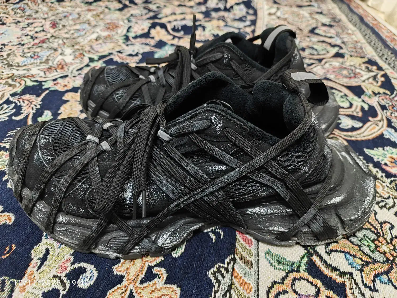 کفش بالنسیاگا رنگ اسپایدری مشکی طوسی سایز۴۳|کیف، کفش، کمربند|تهران, سبلان (لشگر)|دیوار