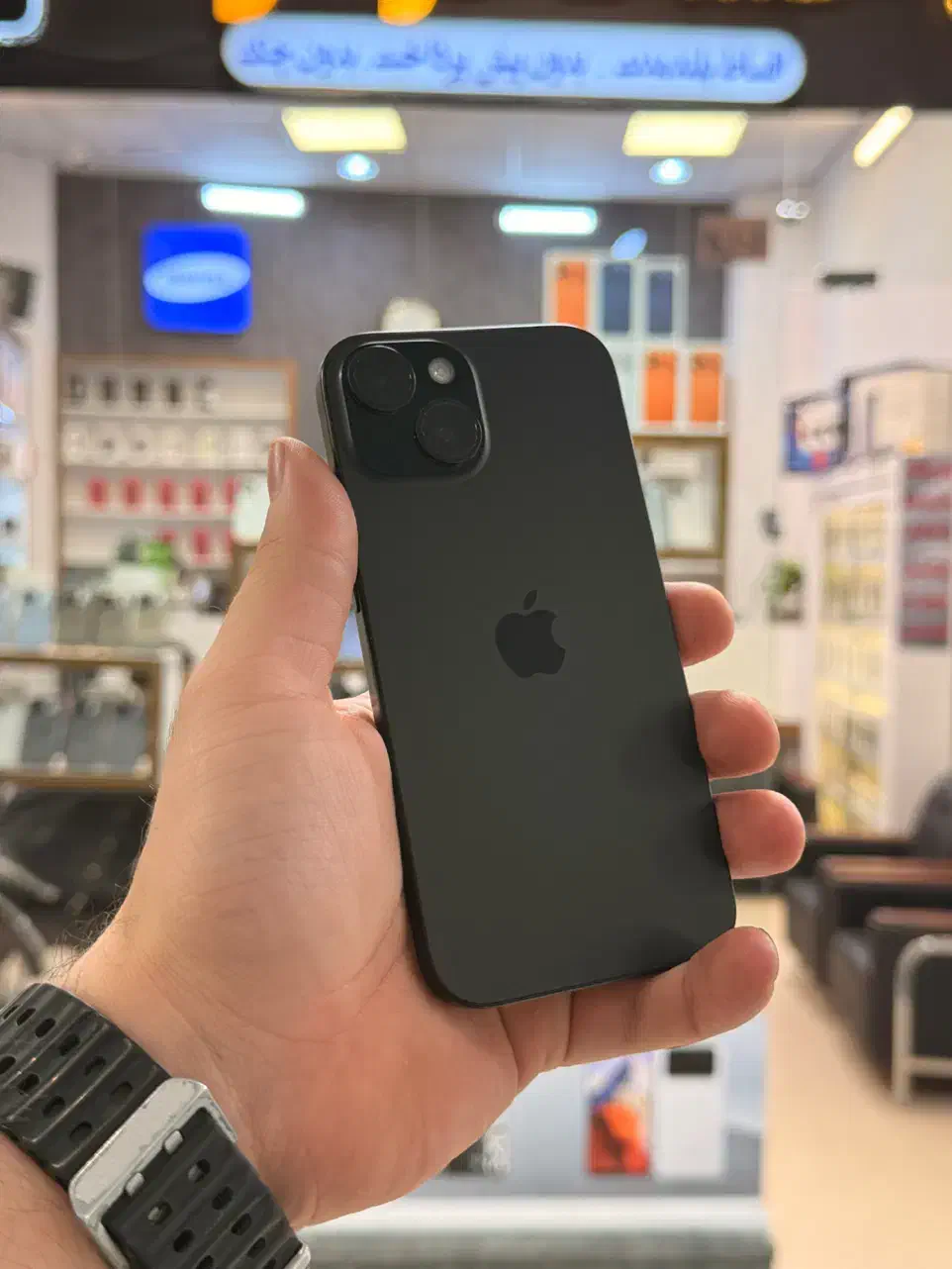 آیفون ۱۵ نرمال ۱۲۸ گیگ ریجسترشده|موبایل|مشهد, سعد آباد|دیوار