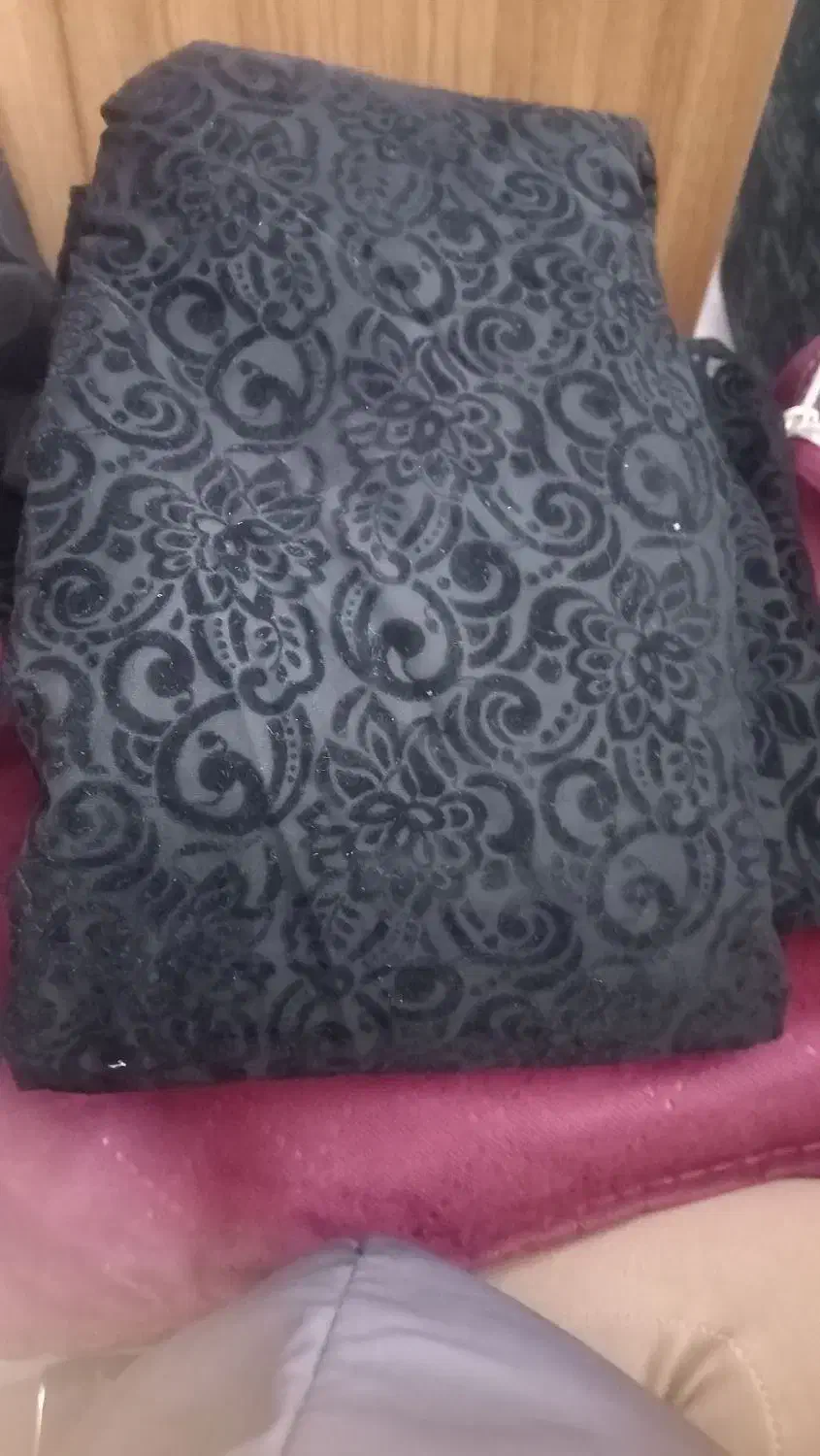 چادرمشکی طرحدار قدیمی|لباس|مشهد, هنرور|دیوار