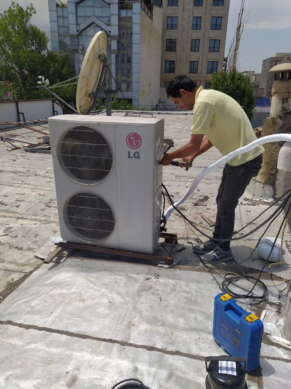 کولر گازی نصب تعمیر فروش لوله گذاری|کولر گازی و فن‌کوئل|اردبیل, |دیوار