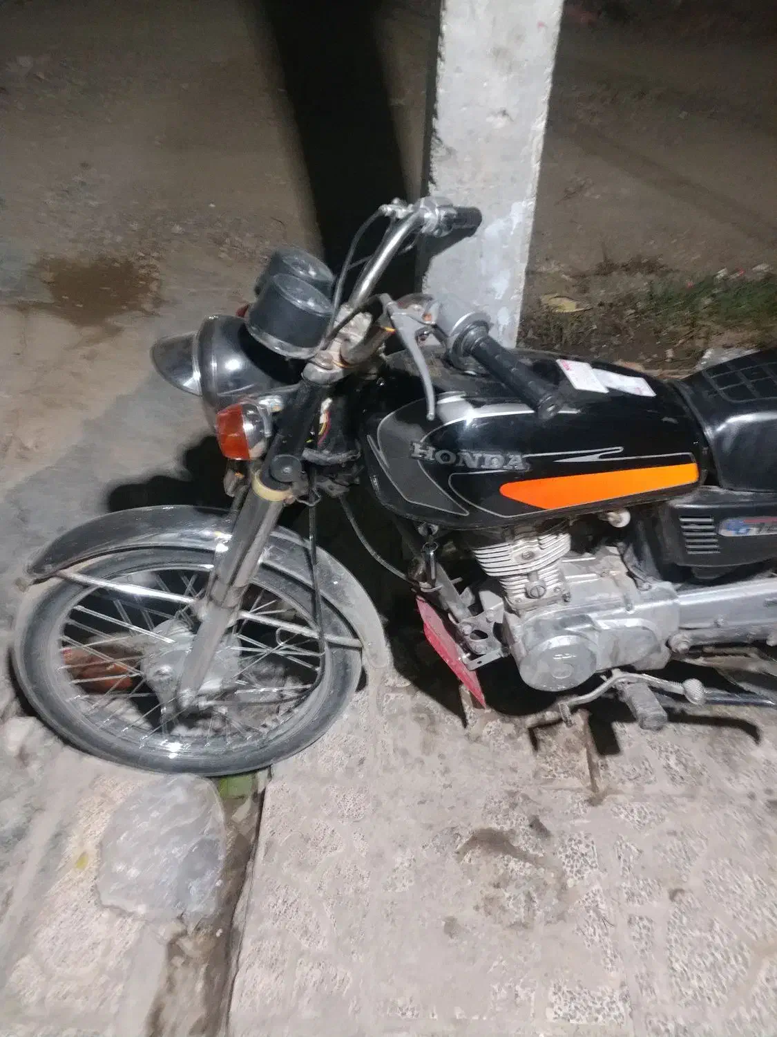 موتور 125 هوندا مزایده|موتورسیکلت|کرمانشاه, |دیوار