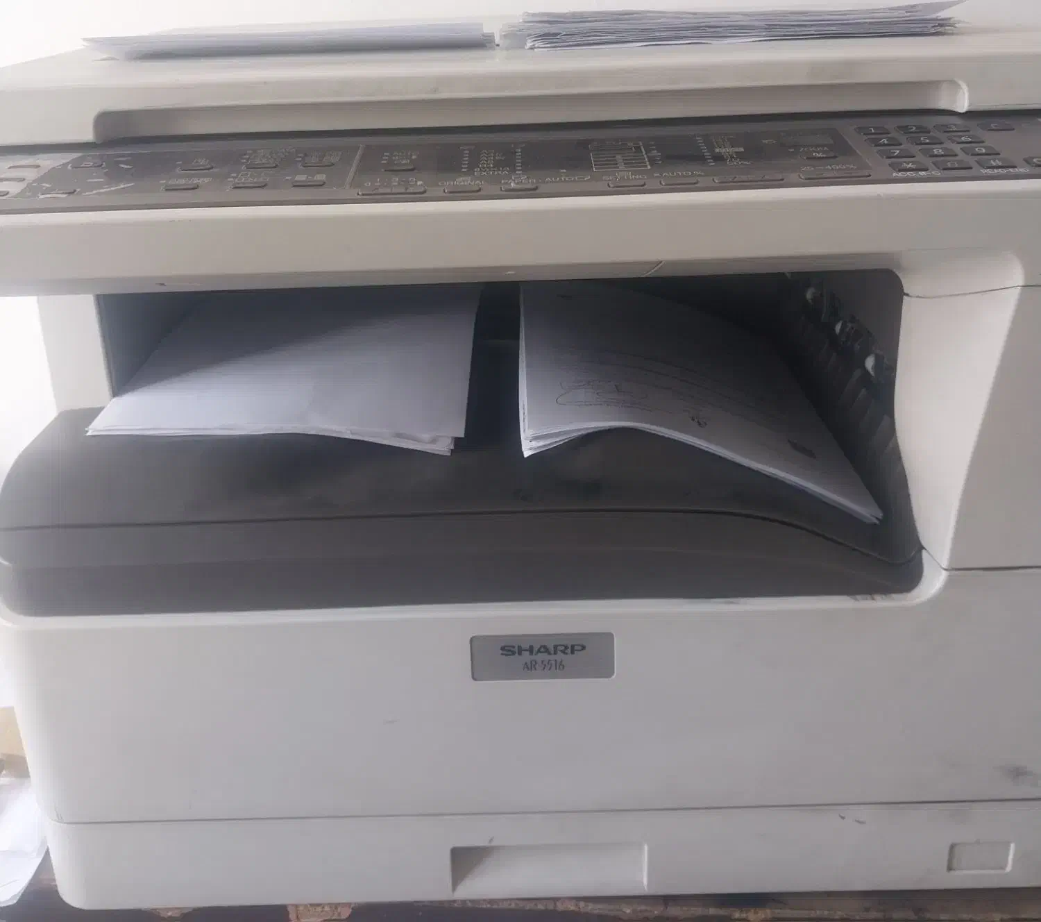 کپی سه کاره شارپ ۵۵۱۶|پرینتر، اسکنر، کپی، فکس|سنندج, |دیوار