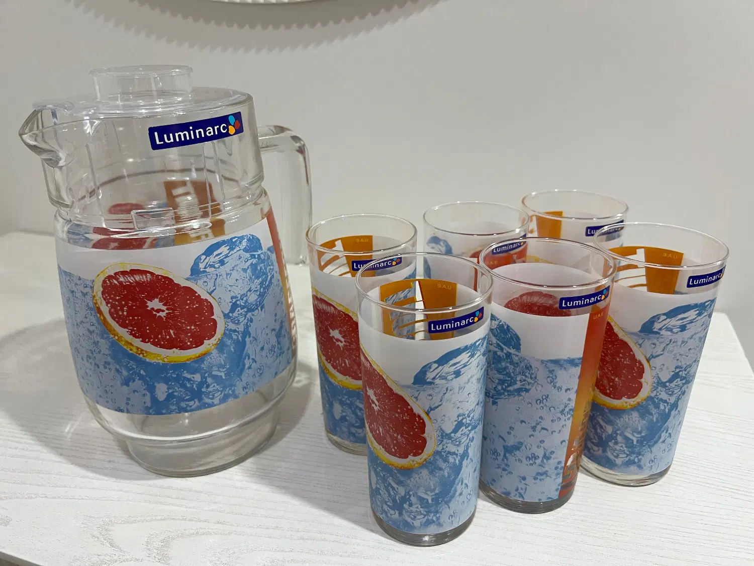 پارچ و لیوان Luminarc اصل فرانسه آکبند|ظروف سرو و پذیرایی|تهران, ازگل|دیوار