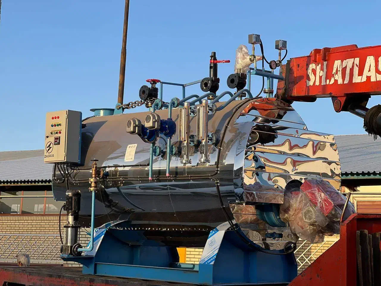 دیگ بخار با تضمین عملکرد ایمنی|ماشین‌آلات صنعتی|اردبیل, |دیوار