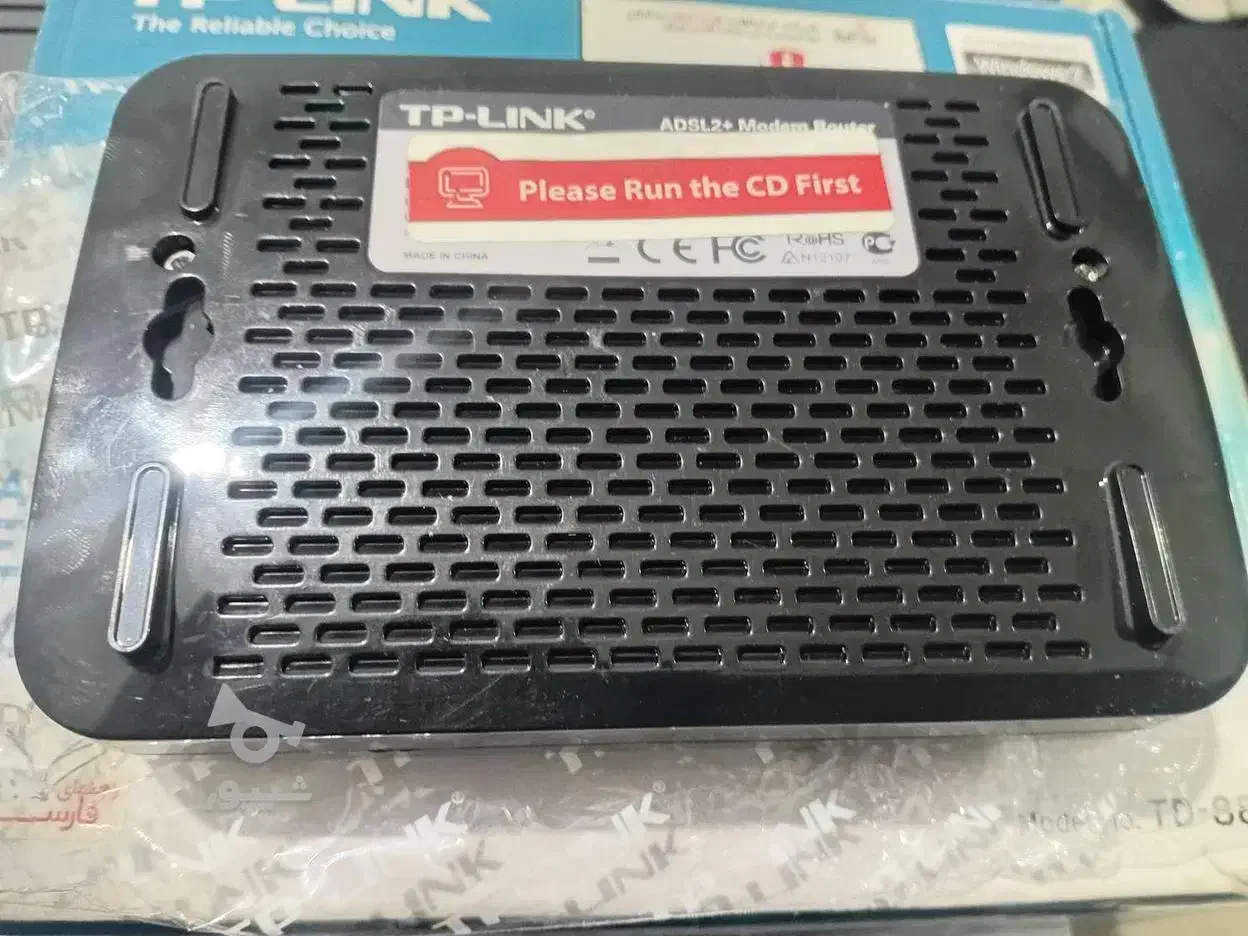 مودم در حد نو تی پی لینک ای دی اس ال پلاست|مودم و تجهیزات شبکه|گنبد کاووس, |دیوار