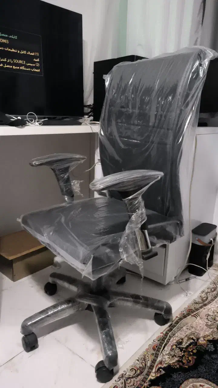 صندلی کامپیوتر نو مشکی|مبلمان اداری|پردیس, فاز ۸|دیوار