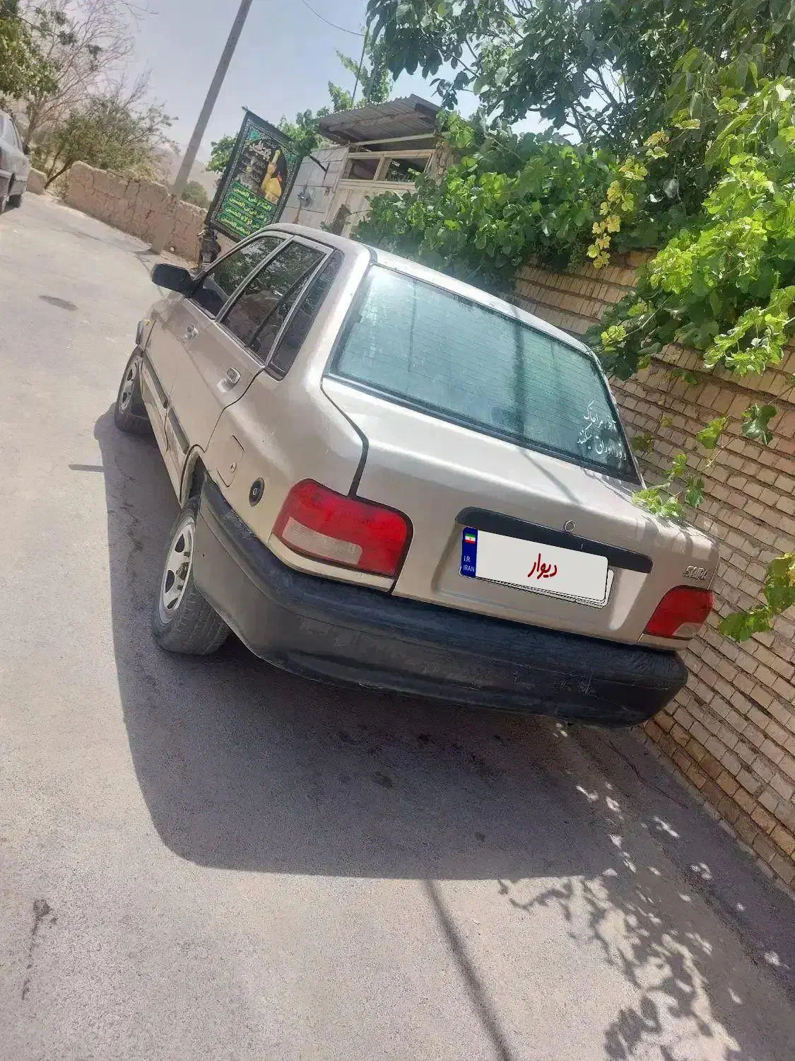 پراید مدل ۸۶ یگانه|خودرو سواری و وانت|نجف‌آباد, کشاورز|دیوار