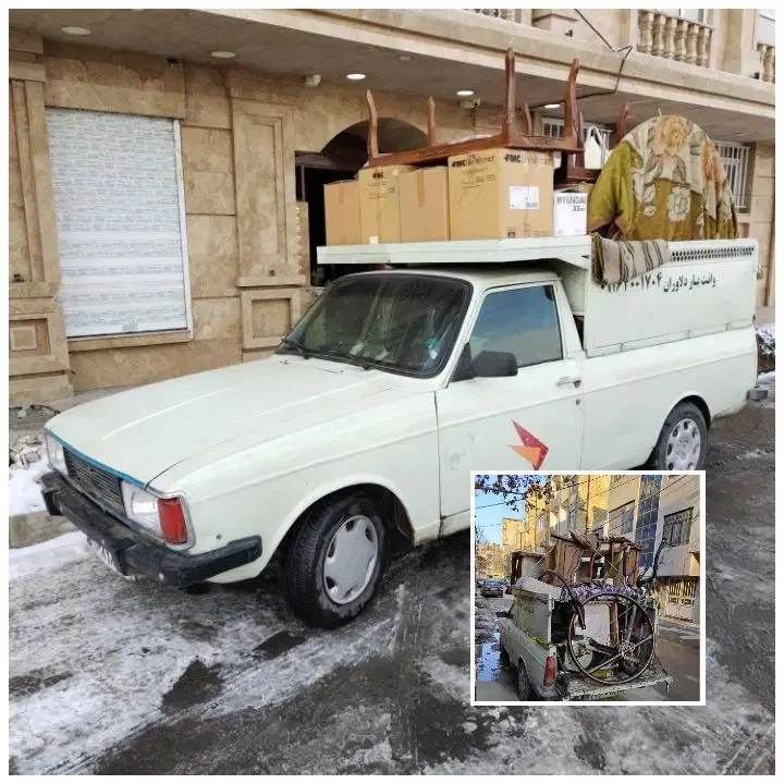 باربری وانت تلفنی وانت باروکارگر تنهاوضمانتی|خدمات حمل و نقل|مشهد, کوی سیدی|دیوار