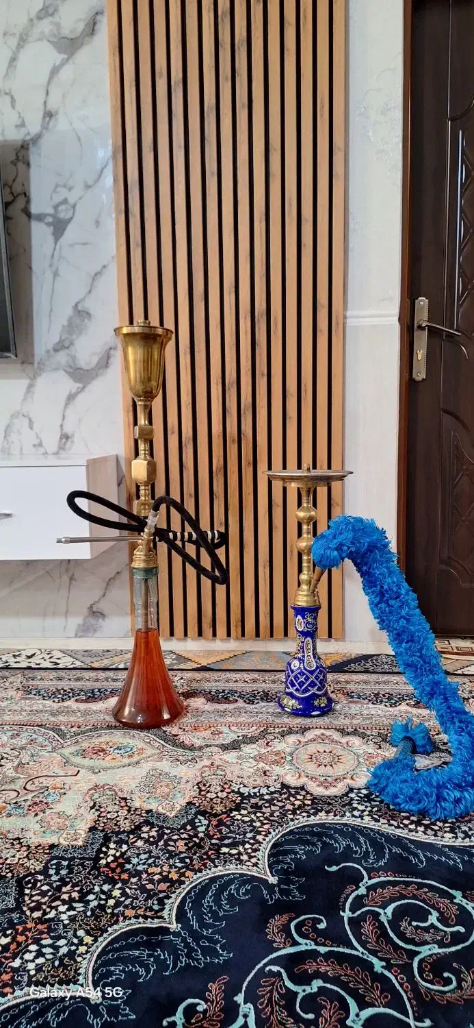 قلیان برنجی قلیون|صنایع دستی و سایر لوازم تزئینی|بروجرد, |دیوار