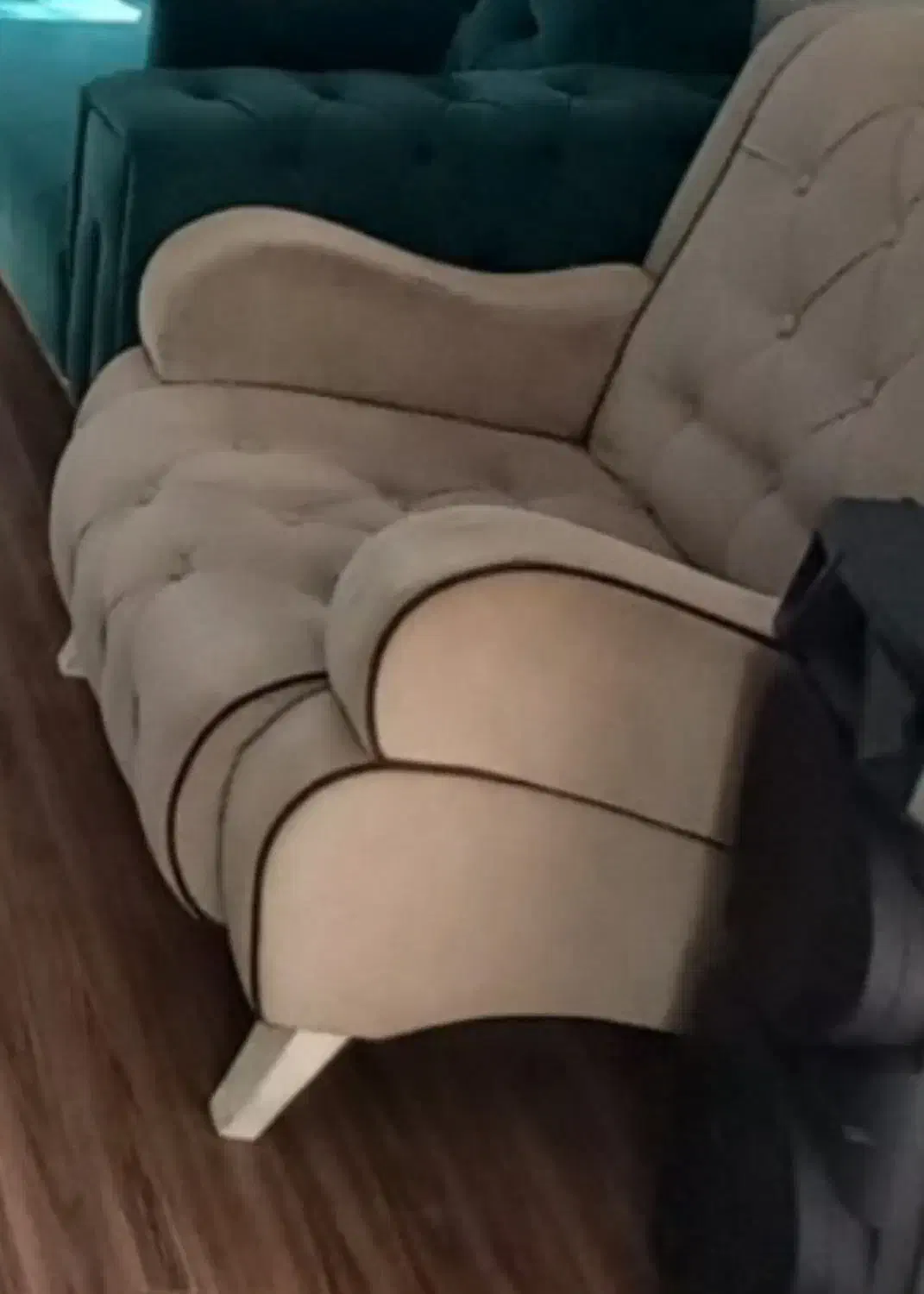 مبل راحتی ۷ نفره کرم قهوه ای|مبلمان خانگی و میز عسلی|رامجین, |دیوار