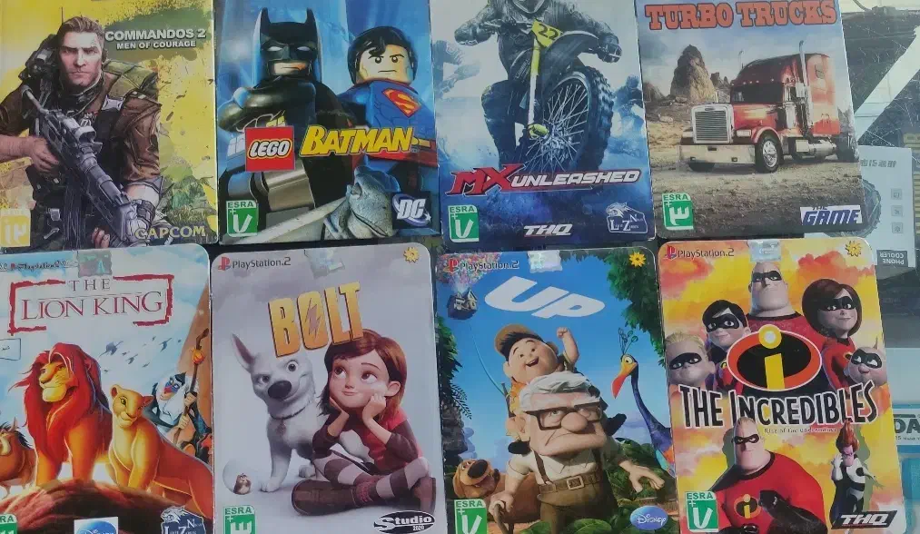 فروش بازی پلی استیشن ۲|کنسول، بازی ویدئویی و آنلاین|مشهد, شهید فرامرز عباسی|دیوار