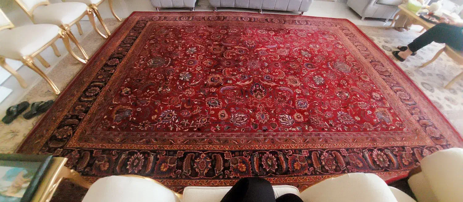 فرش دستباف افشان|فرش|مشهد, الهیه|دیوار