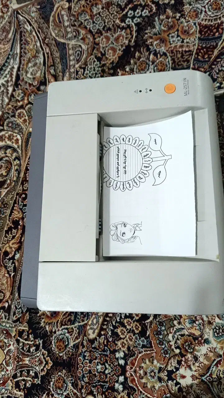 یک عدد پرینتر سامسونگ 2571N لیزری سیاه سفید|پرینتر، اسکنر، کپی، فکس|گلستان (تهران), |دیوار