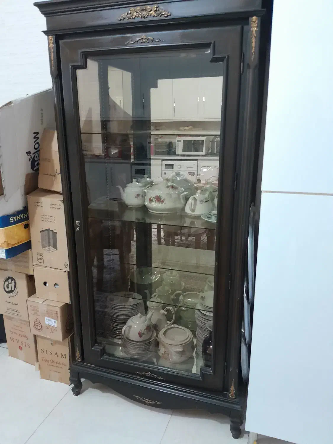 بوفه چوبی|بوفه، ویترین، کنسول|ایلام, |دیوار