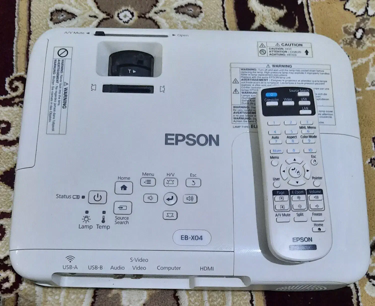 ویدئو پرژکتورEPSON|تلویزیون و پروژکتور|گنبد کاووس, |دیوار