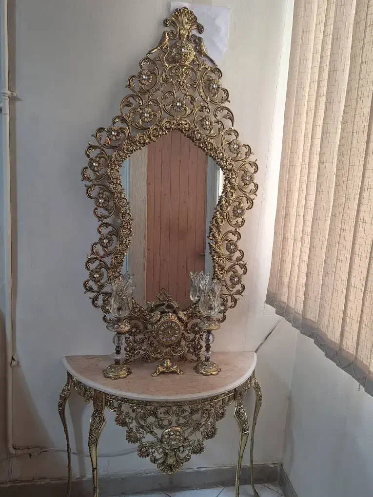 آیینه شمعدان. میز.ساعت .|بوفه، ویترین، کنسول|تهران, آشتیانی|دیوار