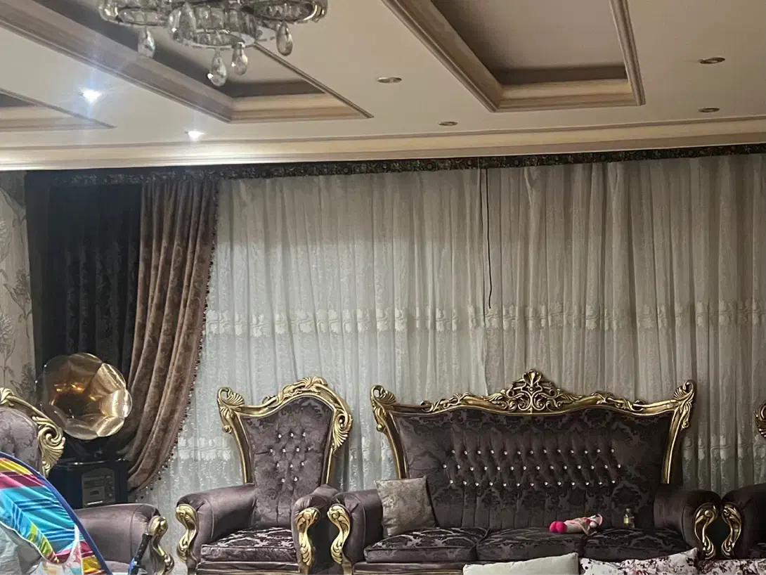 پرده|پرده، رانر، رومیزی|قم, شهرک قدس|دیوار