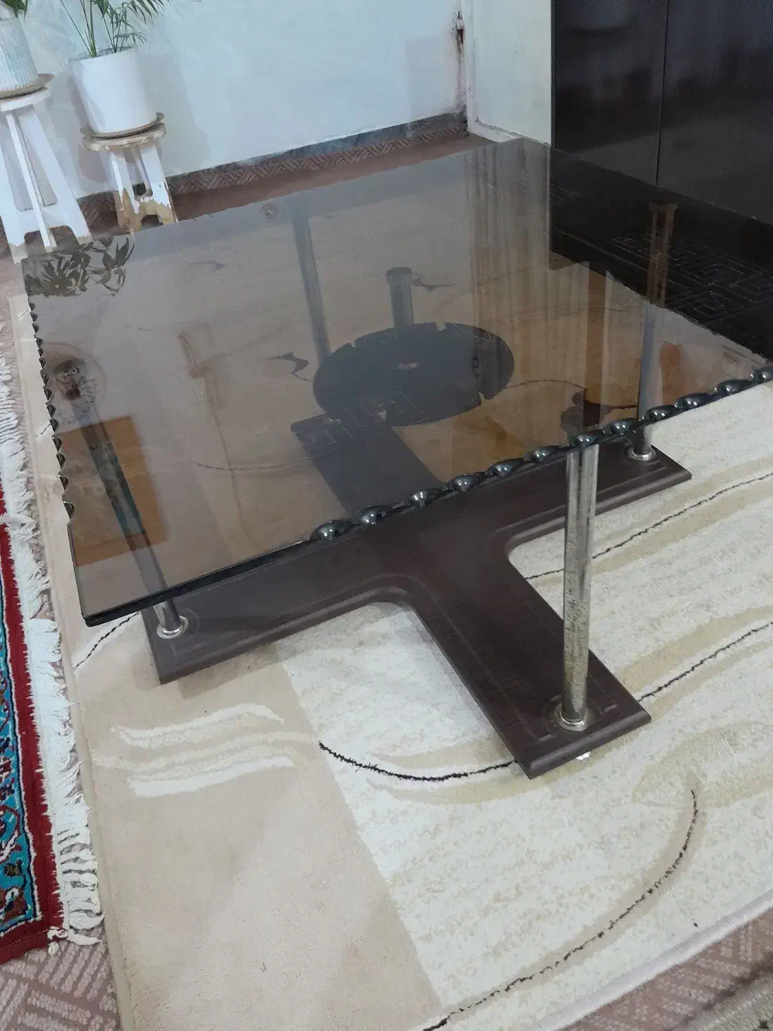 میز جلو مبلی|مبلمان خانگی و میز عسلی|دوگنبدان, |دیوار