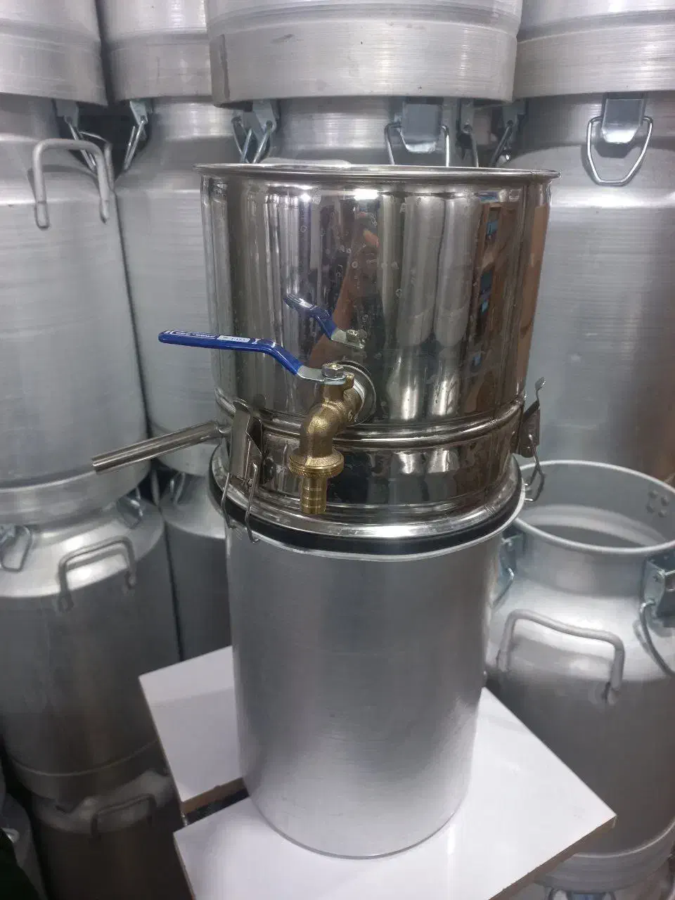 ۲۲لیتر تقطیر دیگ عرق گیری گلابگیری گلاب کندانسور|سایر لوازم برقی|تهران, کیانشهر|دیوار