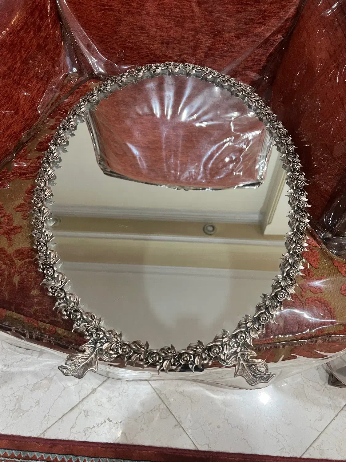 اینه شمعدان نقره|صنایع دستی و سایر لوازم تزئینی|تهران, صادقیه|دیوار