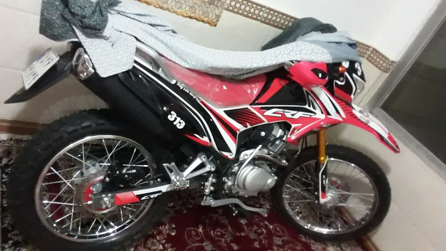 موتورسیکلت تریل پرواز 200،خشک خشک|موتورسیکلت|قزوین, |دیوار