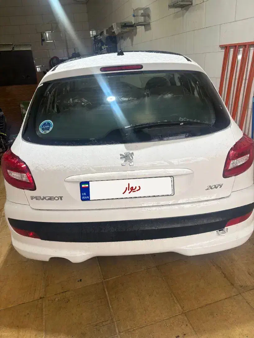 پژو ۲۰۷ tu5 پلاس پانا با رینگ|خودرو سواری و وانت|شهرکرد, |دیوار