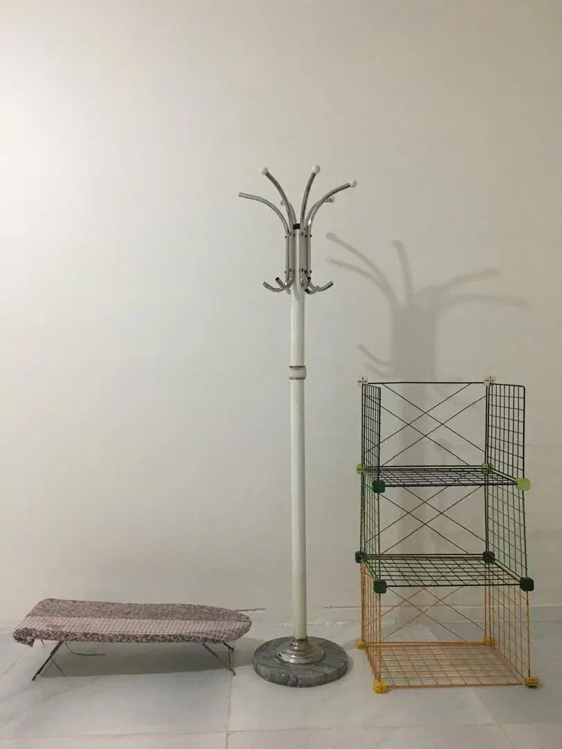 چوب لباسی ،قفسه کتاب ،میز اتو|جاکفشی، کمد، دراور|اصفهان, کشاورزی|دیوار