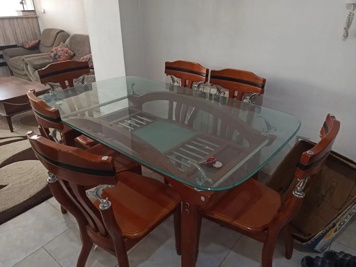 مبل و نهارخوری ترک|مبلمان خانگی و میز عسلی|محمدیه-قزوین, |دیوار