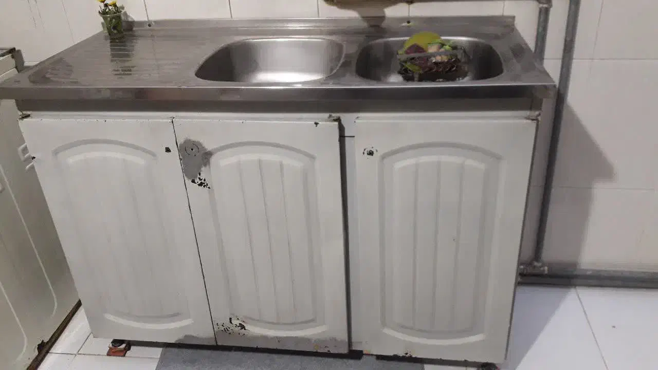 کابینت و سینک به همراه کابینت آبچکان|مصالح و تجهیزات ساختمان|هرسین, |دیوار