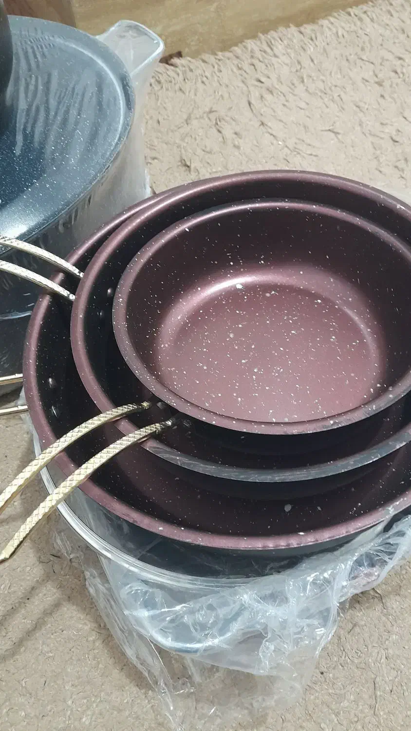 9تیکه قابلمه وتابه سایز بزرگ وکوچک بفروش میرسد|ظروف پختوپز|ایذه, |دیوار