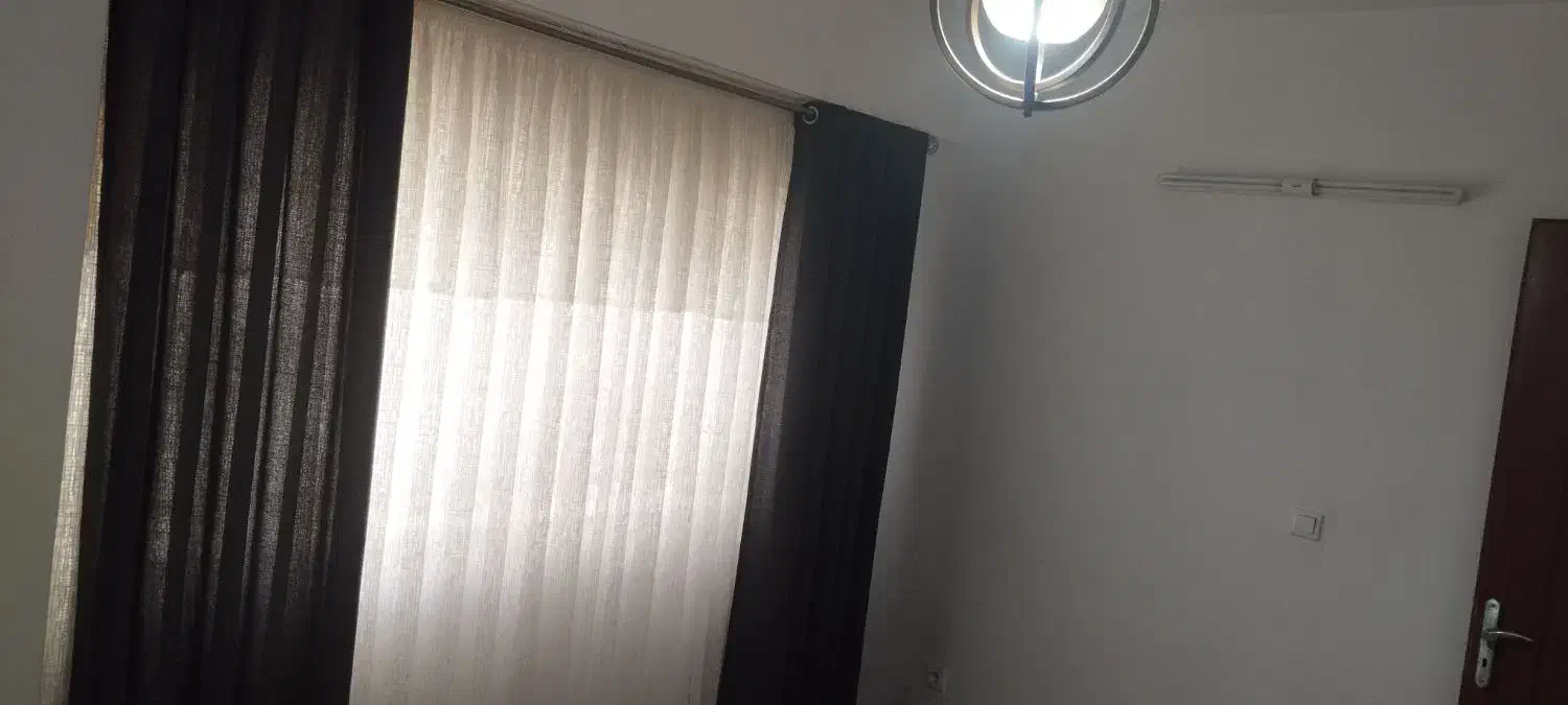 پرده پانچ با آستری و پرده حریر چوب پرده کرکره ای|پرده، رانر، رومیزی|مشهد, آبادگران|دیوار