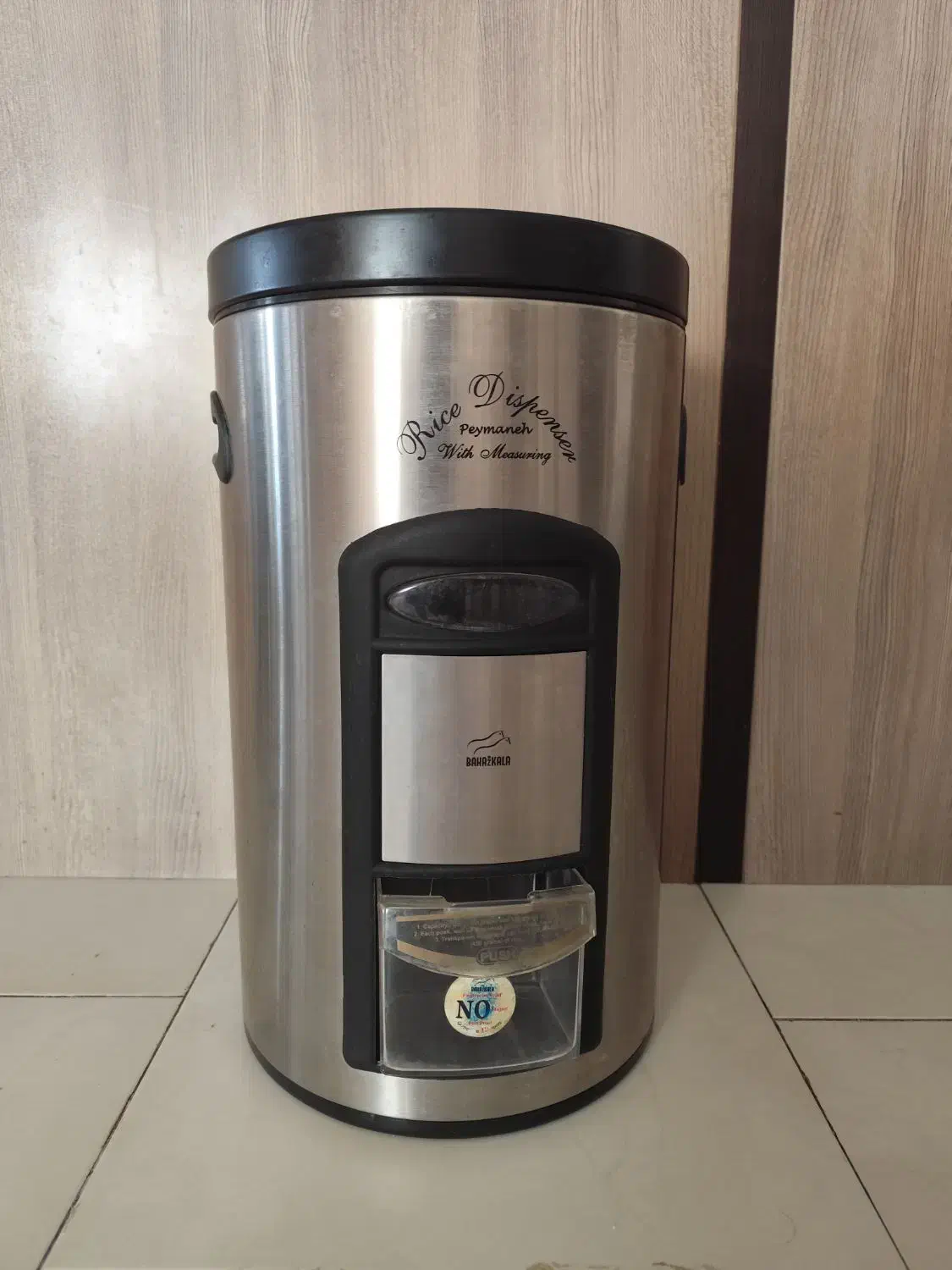 سطل برنج استیل پیمانه دار|ظروف نگهدارنده، پلاستیکی، یکبارمصرف|تهران, زیبادشت|دیوار