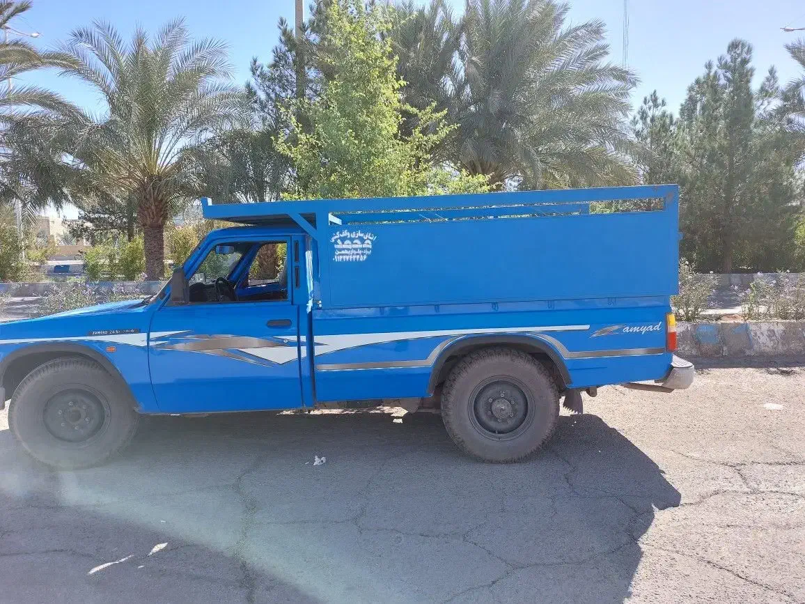 معاوضه نیسان وانت مدل1400کارکرد69000تابا جک j5|خودرو سواری و وانت|بافق, |دیوار