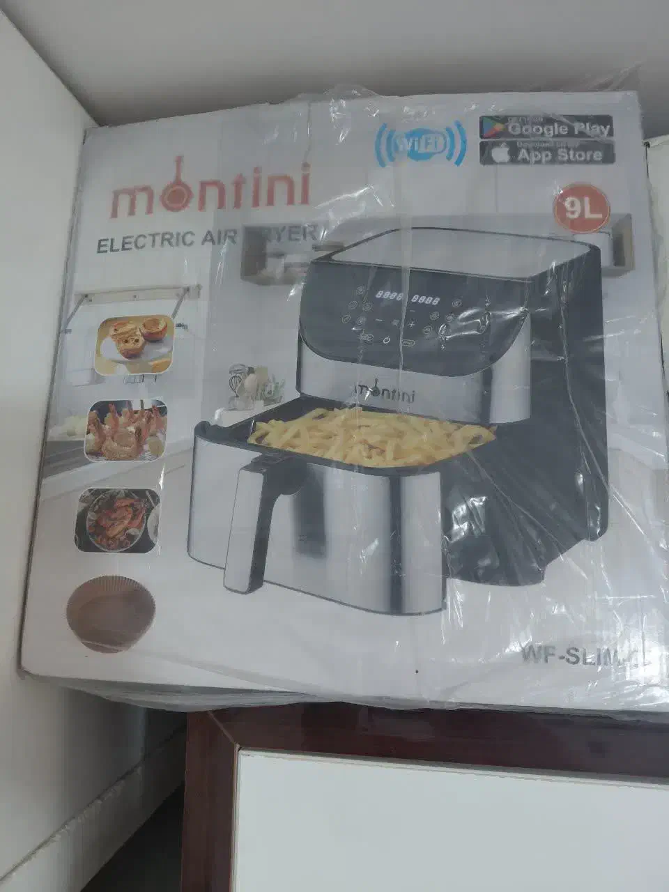 سرخ کن ایتالیایی بدون روغن مونتینی 9 لیتری با WiFi|اجاق گاز و لوازم برقی پخت‌وپز|قم, امامزاده ابراهیم|دیوار